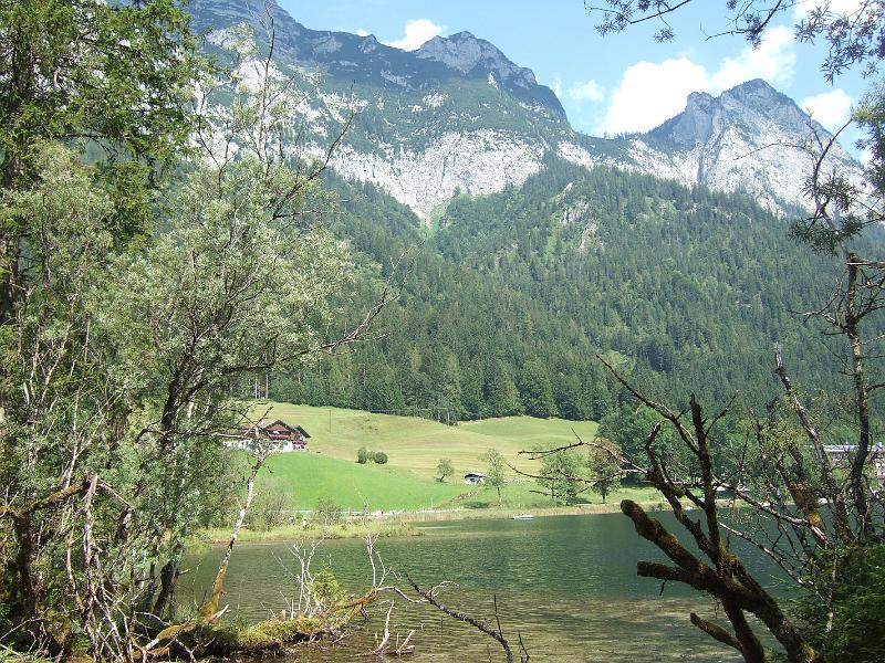2009-08- (190).JPG - Der Hintersee, nicht ganz so groß wie der Königssee